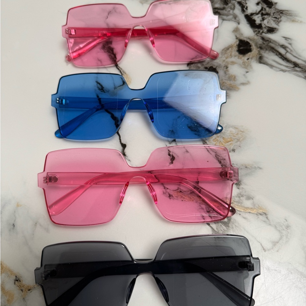 Stylish Square Sunglasses Set